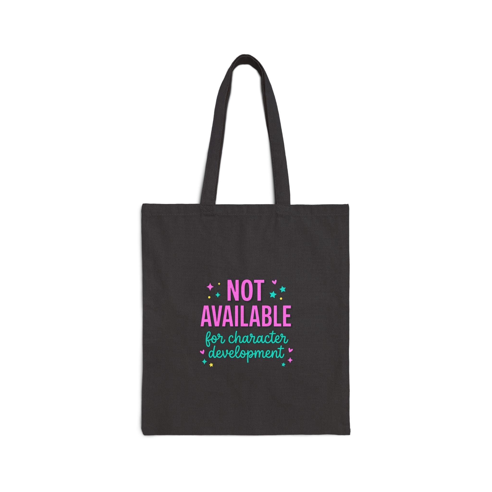 Not Available for Character Development Tote | Gen Z sassy, pastel snark